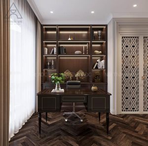Mẫu Thiết Kế Nội Thất Dự Án The Emerald Tân Cổ 3 Phòng Ngủ